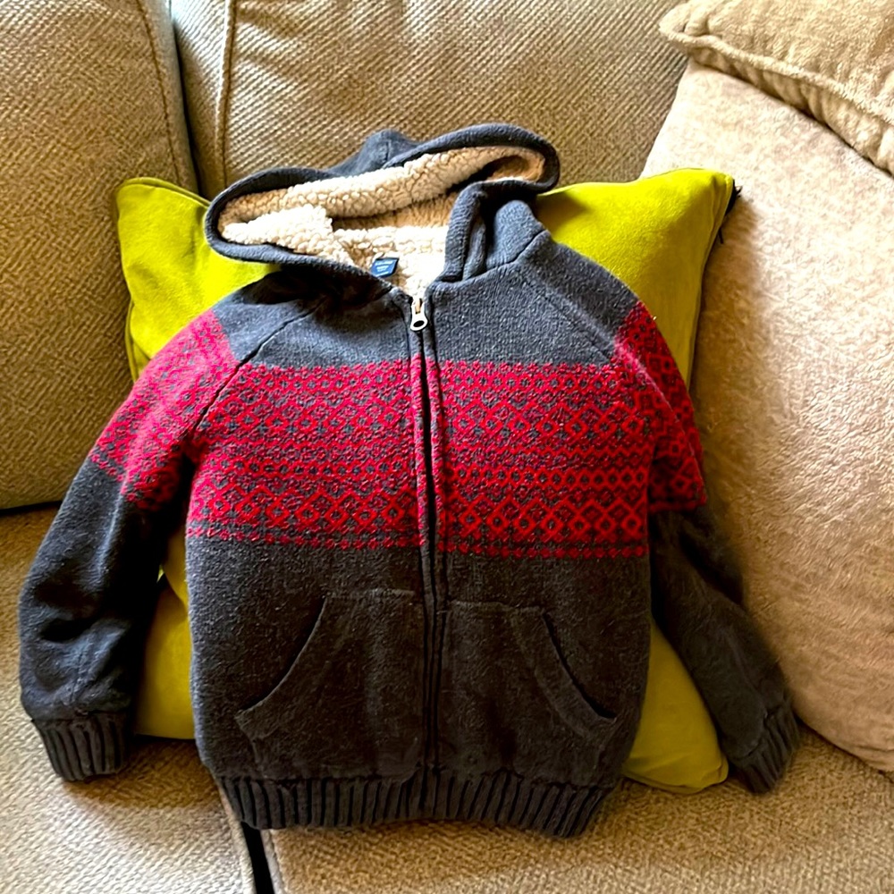 Warm lined hoody size 3 boys